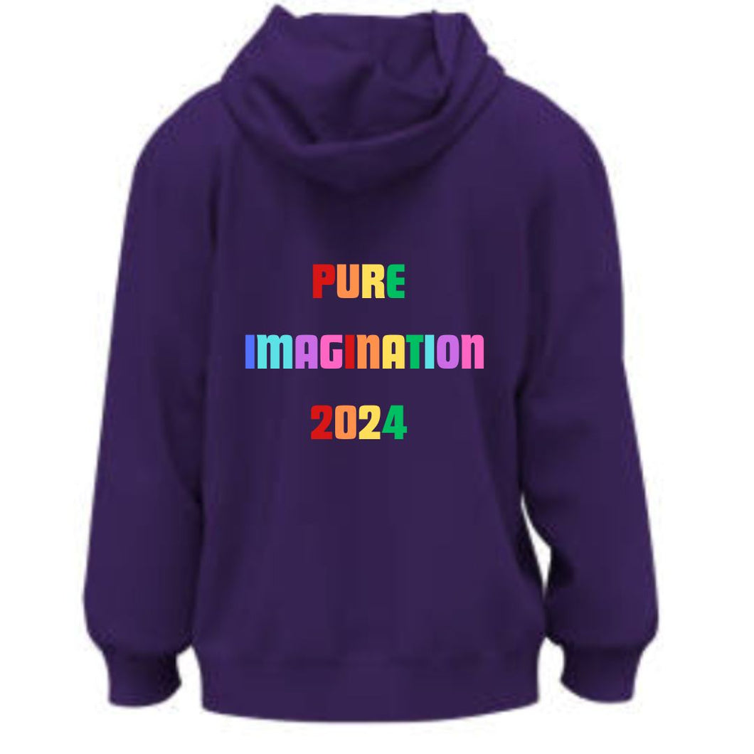 Pure Imagination - Adult's Zip Up Hoodie