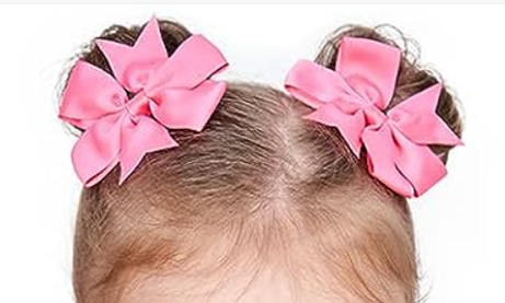 Pink Hair Bows